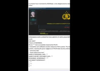 Peretasan Data Polri, Hacker: Pak Polisi Kalian dalam Bahaya!