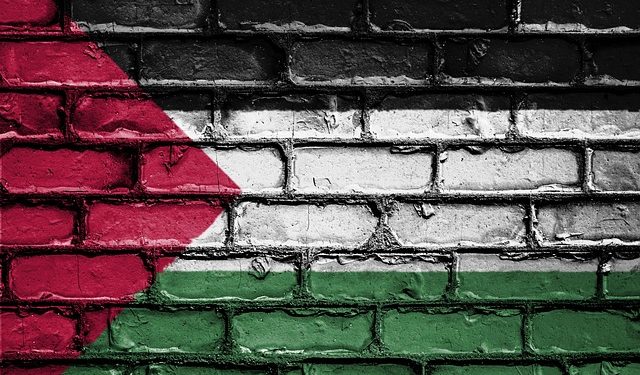 demonstran palestina