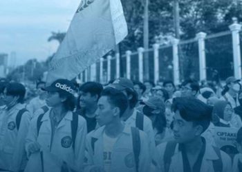 Demo RUU Pilkada, Mahasiswa UI Geruduk Gedung DPR