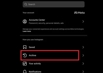 arsip instagram hilang