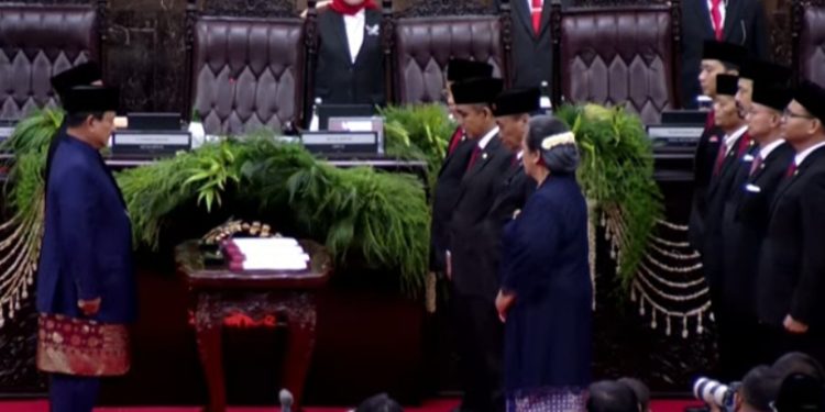 Pelantikan Prabowo Gibran