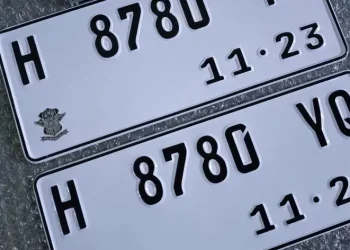 denda telat ganti plat nomor
