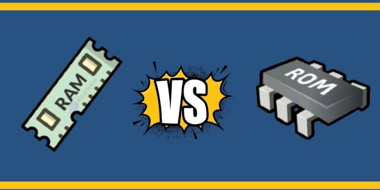 perbedaan ram dan rom