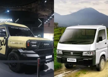 toyota hilux rangga dan suzuki carry