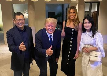 Terbang ke AS, Hary Tanoe Datangi Rumah Donald Trump saat Election Night