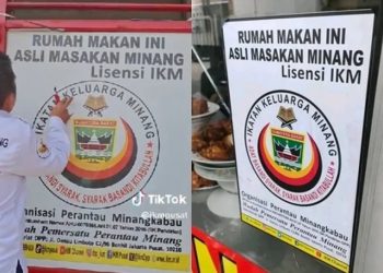 Lisensi IKM rumah makan Padang