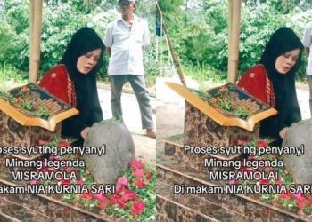 makam nia penjual gorengan