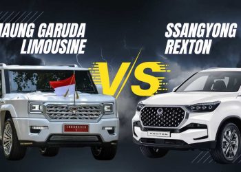 Maung Garuda Limosine vs Ssayong Rexton, Spesifikasi Sama?