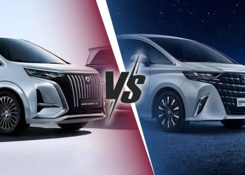Denza D9 vs Toyota Alphard