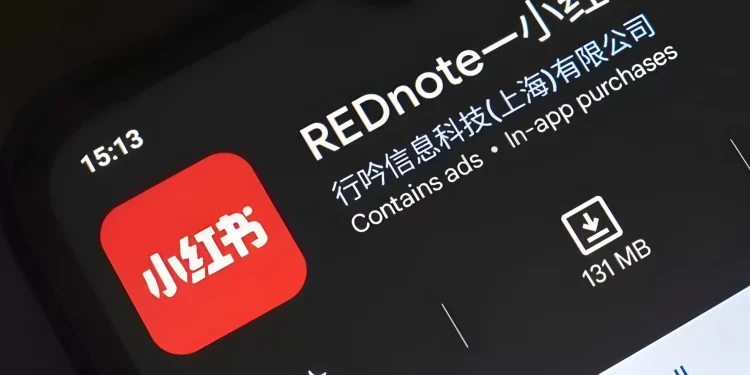 aplikasi rednote