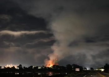 kebakaran pabrik baterai