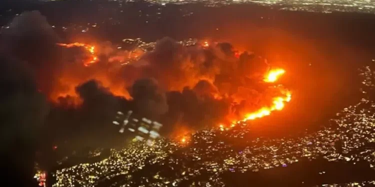 kebakaran hutan los angeles