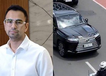 Patwal taksi Blue Bird