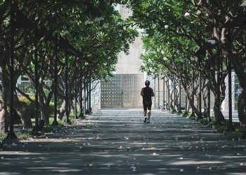 jalan kaki bakar lemak