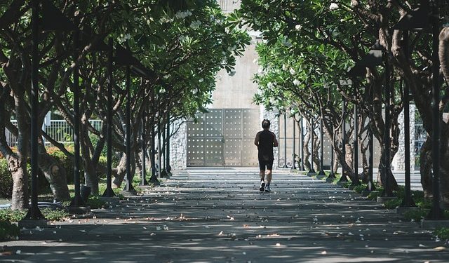 jalan kaki bakar lemak