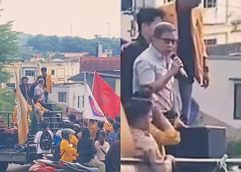 rocky gerung demo indonesia gelap