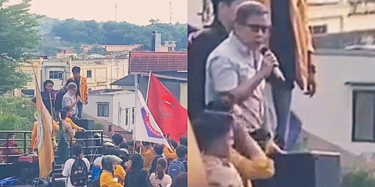 rocky gerung demo indonesia gelap