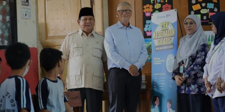 Prabowo Bill Gates